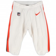 Mike Ford Cleveland Browns Fanatics Authentic Game-Used White Nike Pants vs. Washington Commanders on October 6, 2024