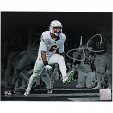 James Conner Arizona Cardinals Autographed Fanatics Authentic 8 x 10 Touchdown Celebration Spotlight Photograph - Limited Edition of 50