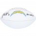 Justin Herbert Los Angeles Chargers Autographed Fanatics Authentic Franklin White Panel Football with 2020 OROY Inscription