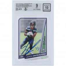 Jaxon Smith-Njigba Seattle Seahawks Autographed 2023 Panini National Convention VIP #N7 Beckett Fanatics Witnessed Authenticated 9/10 Rookie Card