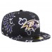 Бейсболка Baltimore Ravens New Era Black Paisley 59FIFTY