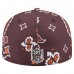 Бейсболка Cleveland Browns New Era Brown Paisley 59FIFTY