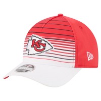 Бейсболка Kansas City Chiefs New Era White/Red Adventure Gradient 9FORTY M-Crown A-Frame