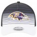 Бейсболка Baltimore Ravens New Era White/Black Adventure Gradient 9FORTY M-Crown A-Frame