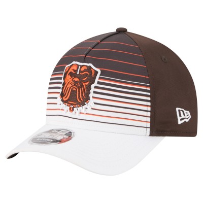 Бейсболка Cleveland Browns New Era White/Brown Adventure Gradient 9FORTY M-Crown A-Frame