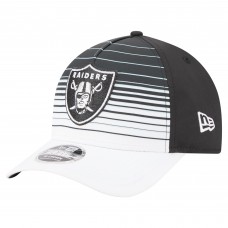Бейсболка Las Vegas Raiders New Era White/Black Adventure Gradient 9FORTY M-Crown A-Frame