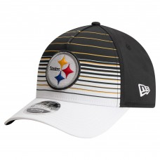 Бейсболка Pittsburgh Steelers New Era White/Black Adventure Gradient 9FORTY M-Crown A-Frame