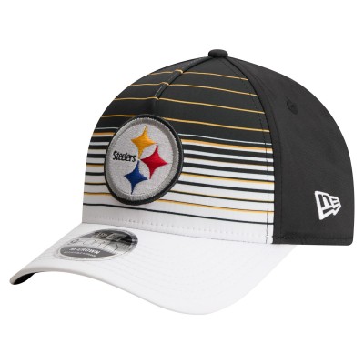 Бейсболка Pittsburgh Steelers New Era White/Black Adventure Gradient 9FORTY M-Crown A-Frame
