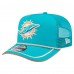Бейсболка Miami Dolphins New Era Aqua Vintage Team Rope A-Frame Trucker 9FIFTY Бейсболка Miami Dolphins New Era Aqua Vintage Team Rope A-Frame Trucker 9FIFTY