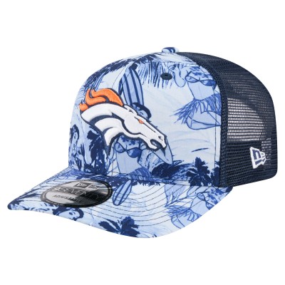 Бейсболка Denver Broncos New Era Navy Hula Trucker 9SEVENTY