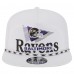 Бейсболка Baltimore Ravens New Era White Collide Golfer