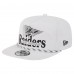 Las Vegas Raiders New Era White Collide Golfer Snapback Hat Las Vegas Raiders New Era White Collide Golfer Snapback Hat
