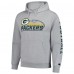 Толстовка Green Bay Packers Starter Heather Gray Vintage