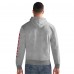 San Francisco 49ers Starter Heather Gray Vintage Pullover Hoodie