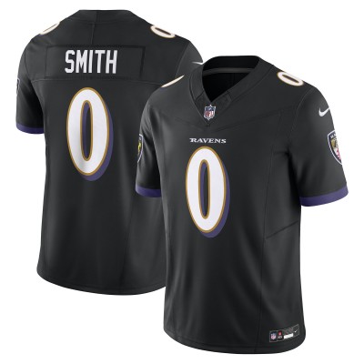 Джерси Baltimore Ravens Roquan Smith Nike Black Alternate Vapor F.U.S.E. Limited