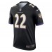 Baltimore Ravens Derrick Henry Nike Black Legend Player Performance Top