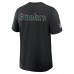 Футболка Pittsburgh Steelers Nike Black Tall 2025 NFL Crucial Catch Tri-Blend Dri-FIT