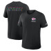 Футболка Kansas City Chiefs Nike Tall 2025 NFL Crucial Catch Tri-Blend Dri-FIT - Black Футболка Kansas City Chiefs Nike Tall 2025 NFL Crucial Catch Tri-Blend Dri-FIT - Black