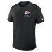 Футболка Kansas City Chiefs Nike Tall 2025 NFL Crucial Catch Tri-Blend Dri-FIT - Black