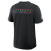 Футболка Kansas City Chiefs Nike Tall 2025 NFL Crucial Catch Tri-Blend Dri-FIT - Black