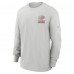 San Francisco 49ers Nike Gray Essential Heavy Max90 Long Sleeve T-Shirt