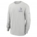 Minnesota Vikings Nike Gray Essential Heavy Max90 Long Sleeve T-Shirt