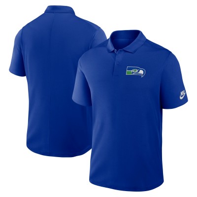 Seattle Seahawks Nike Royal Rewind Victory Performance Polo