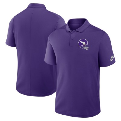 Minnesota Vikings Nike Purple Rewind Victory Performance Polo