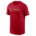 San Francisco 49ers Nike Scarlet Primetime Local Essential T-Shirt
