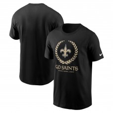 Футболка New Orleans Saints Nike Black Primetime Local Essential