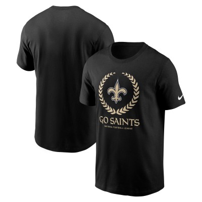 Футболка New Orleans Saints Nike Black Primetime Local Essential