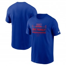 Футболка Buffalo Bills Nike Royal Primetime Local Essential