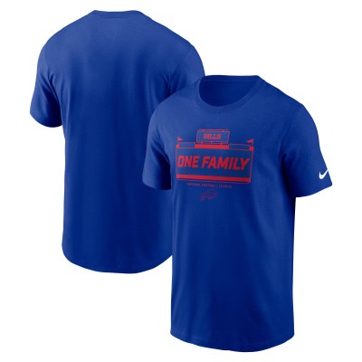 Футболка Buffalo Bills Nike Royal Primetime Local Essential