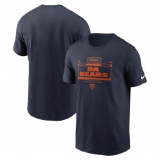 Футболка Chicago Bears Nike Navy Primetime Local Essential