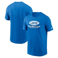 Футболка Detroit Lions Nike Blue Primetime Local Essential