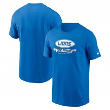 Футболка Detroit Lions Nike Blue Primetime Local Essential