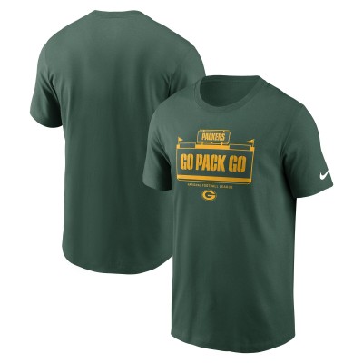 Футболка Green Bay Packers Nike Green Primetime Local Essential