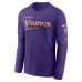 Minnesota Vikings Nike Purple Play to Win Essential Long Sleeve T-Shirt