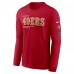 San Francisco 49ers Nike Scarlet Play to Win Essential Long Sleeve T-Shirt
