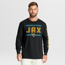 Jacksonville Jaguars Fanatics Black Hometown Sweep Legacy Long Sleeve T-Shirt