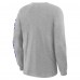 Los Angeles Rams Fanatics Hometown Sweep Legacy Long Sleeve T-Shirt - Heather Gray