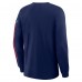 New England Patriots Fanatics Navy Hometown Sweep Legacy Long Sleeve T-Shirt