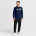 Seattle Seahawks Fanatics College Navy Hometown Sweep Legacy Long Sleeve T-Shirt