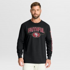 San Francisco 49ers Fanatics Black Hometown Sweep Legacy Long Sleeve T-Shirt