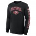 San Francisco 49ers Fanatics Black Hometown Sweep Legacy Long Sleeve T-Shirt