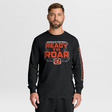 Cincinnati Bengals Fanatics Black Hometown Sweep Legacy Long Sleeve T-Shirt