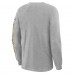 Футболка с длинным рукавом Green Bay Packers Fanatics Heather Gray Hometown Sweep Legacy
