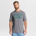 Los Angeles Chargers Fanatics Heather Gray First Down Tribute Tri-Blend T-Shirt