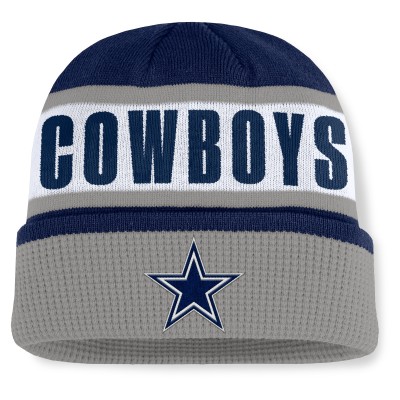 Dallas Cowboys Fanatics Navy Oskie Cuffed Knit Hat