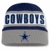 Dallas Cowboys Fanatics Navy Oskie Cuffed Knit Hat